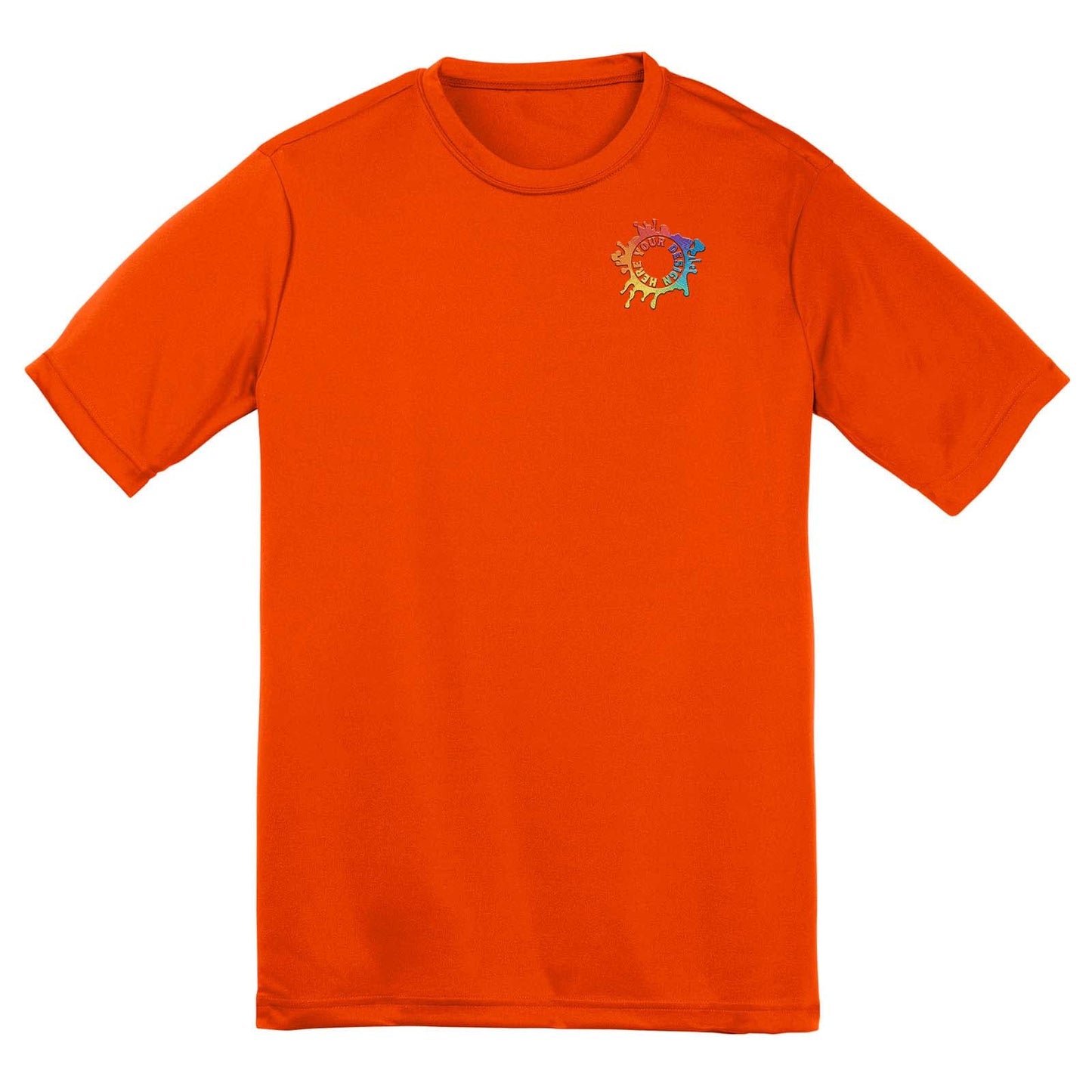 Mato & Hash Youth Unisex Performance Polyester T-Shirt Embroidery - Mato & Hash