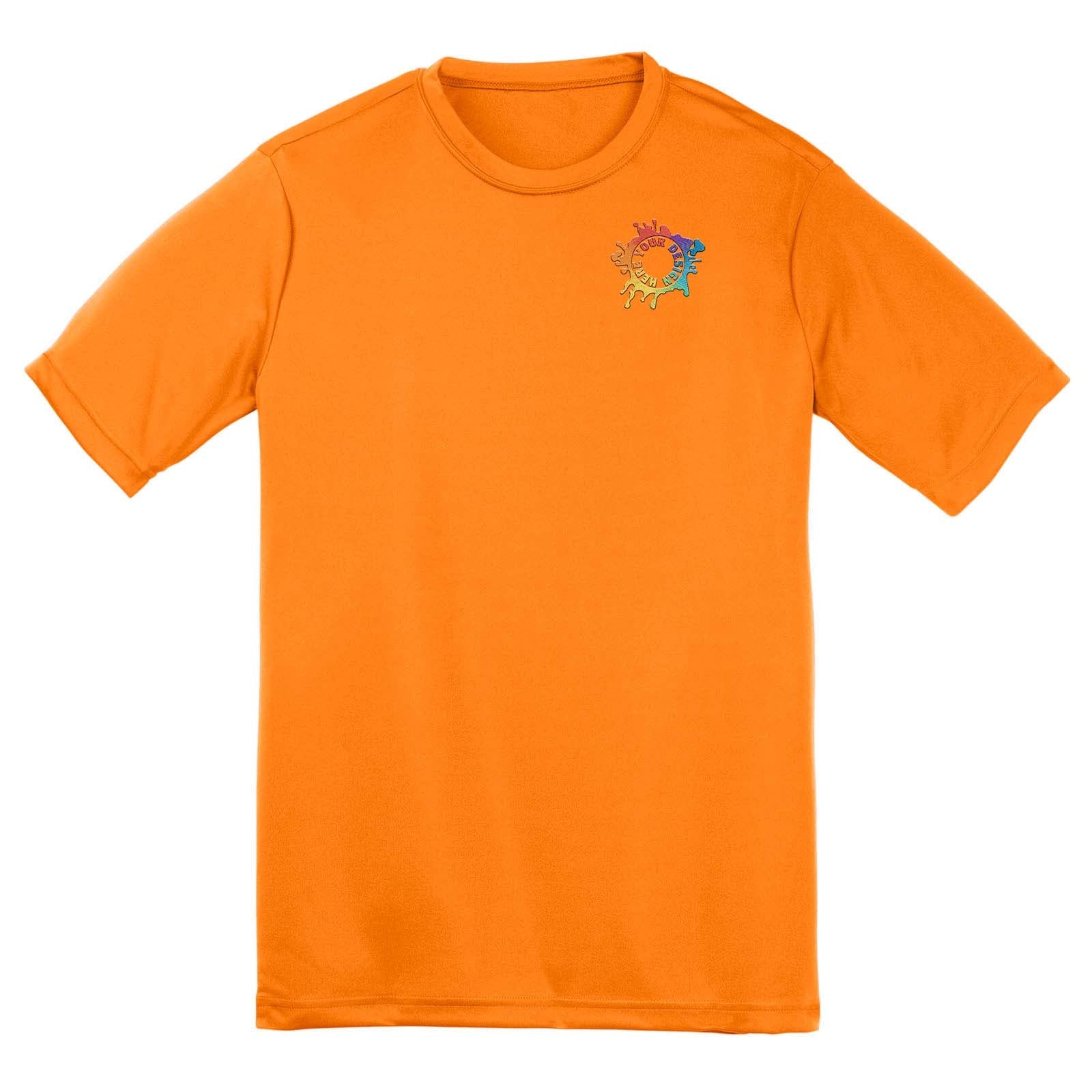 Mato & Hash Youth Unisex Performance Polyester T-Shirt Embroidery - Mato & Hash