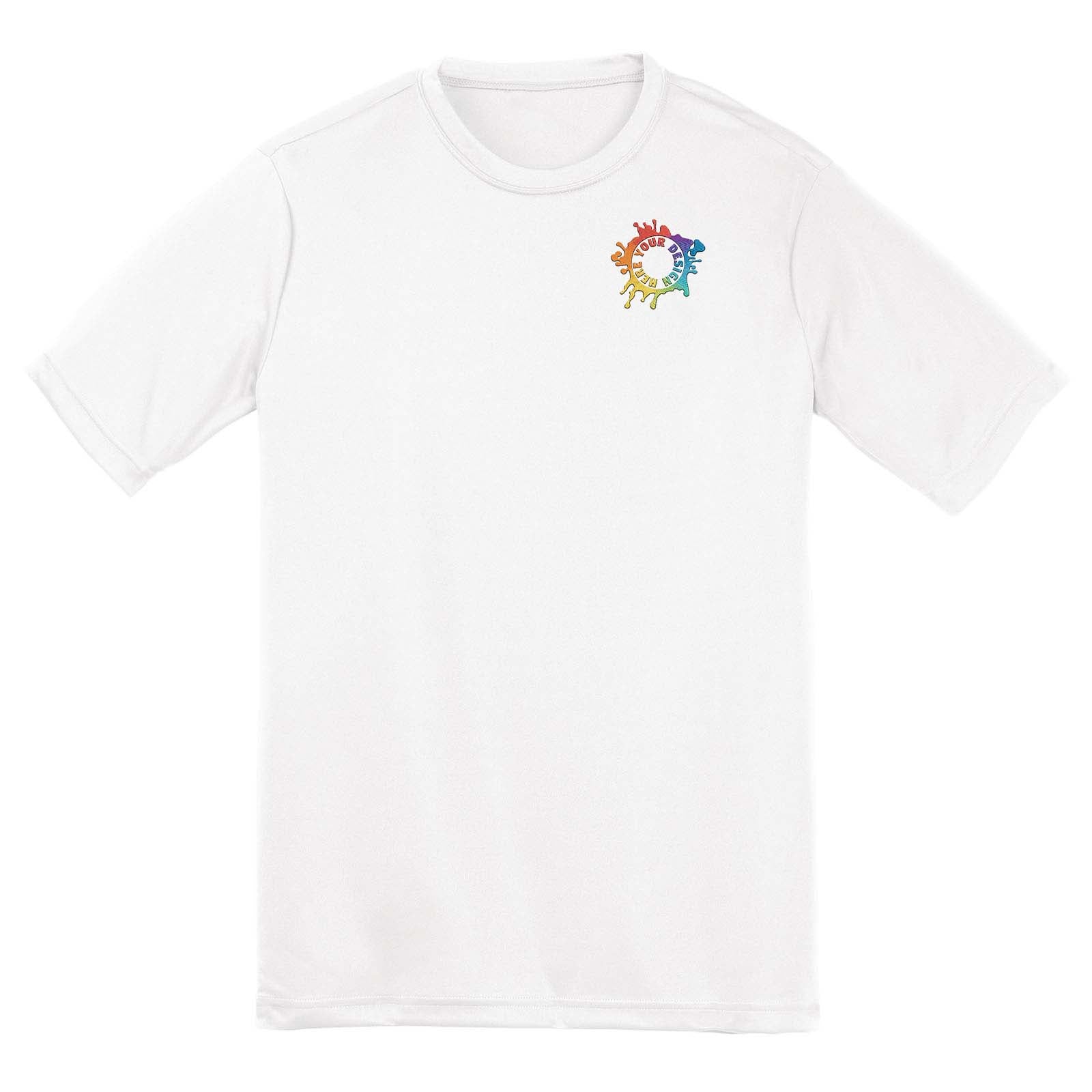 Mato & Hash Youth Unisex Performance Polyester T-Shirt Embroidery - Mato & Hash