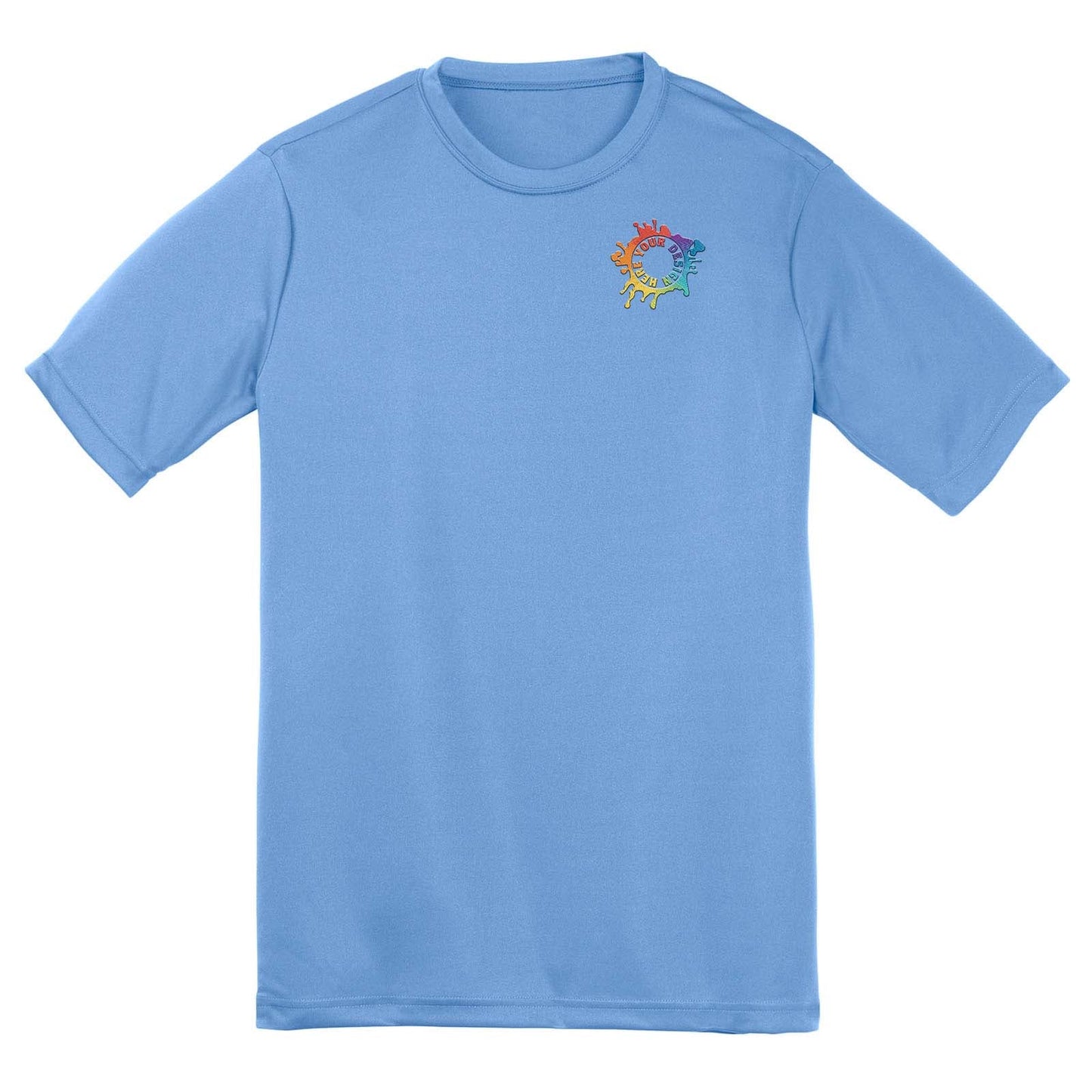 Mato & Hash Youth Unisex Performance Polyester T-Shirt Embroidery - Mato & Hash