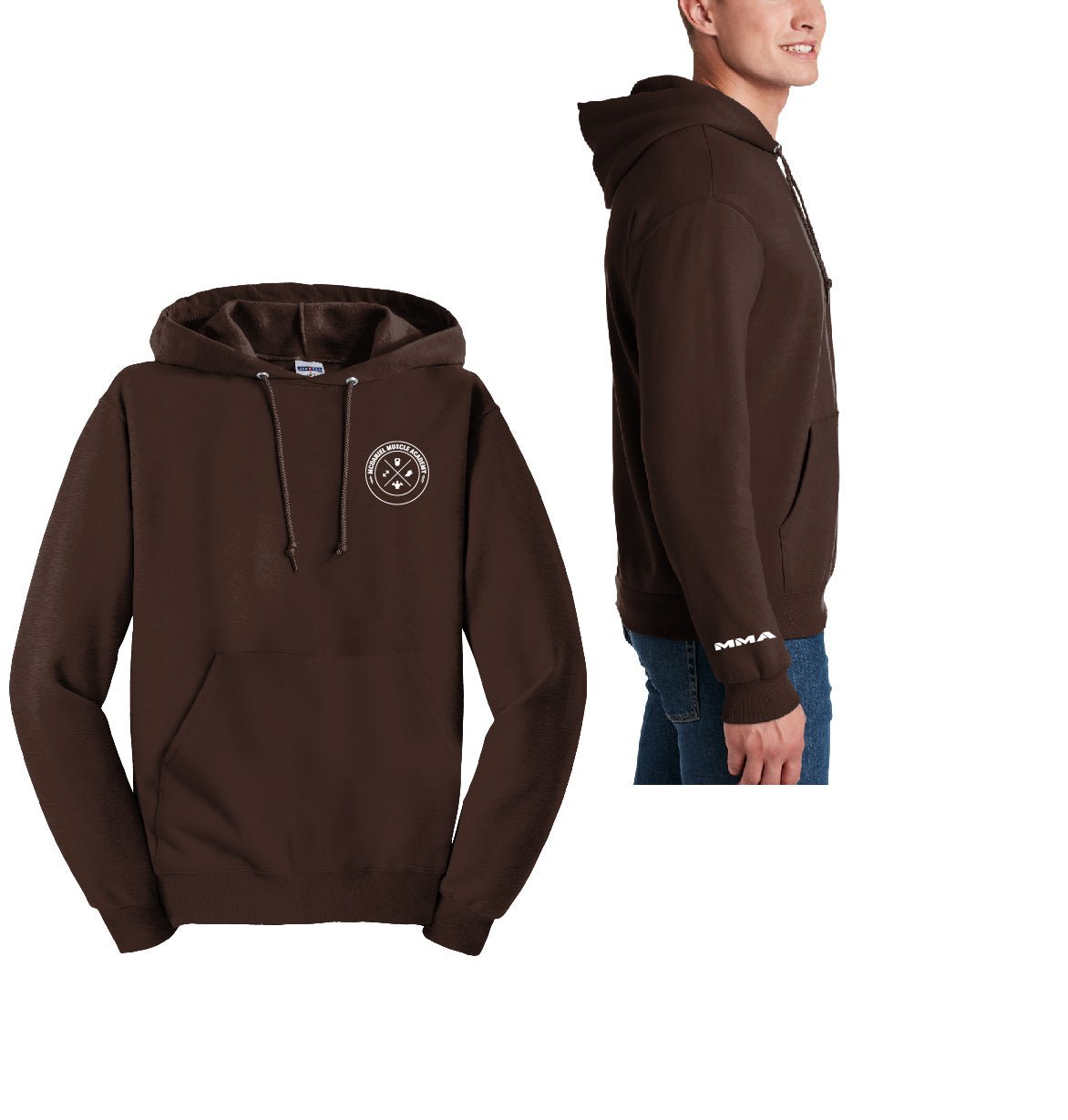McDaniel Muscle Academy JERZEES Hoodie - Mato & Hash