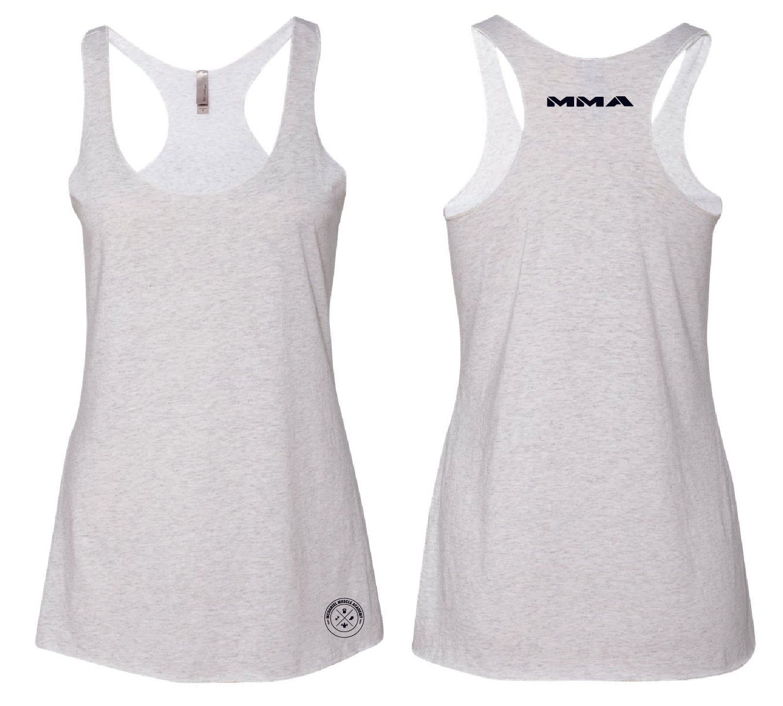 McDaniel Muscle Academy Triblend Racerback Tank - Mato & Hash