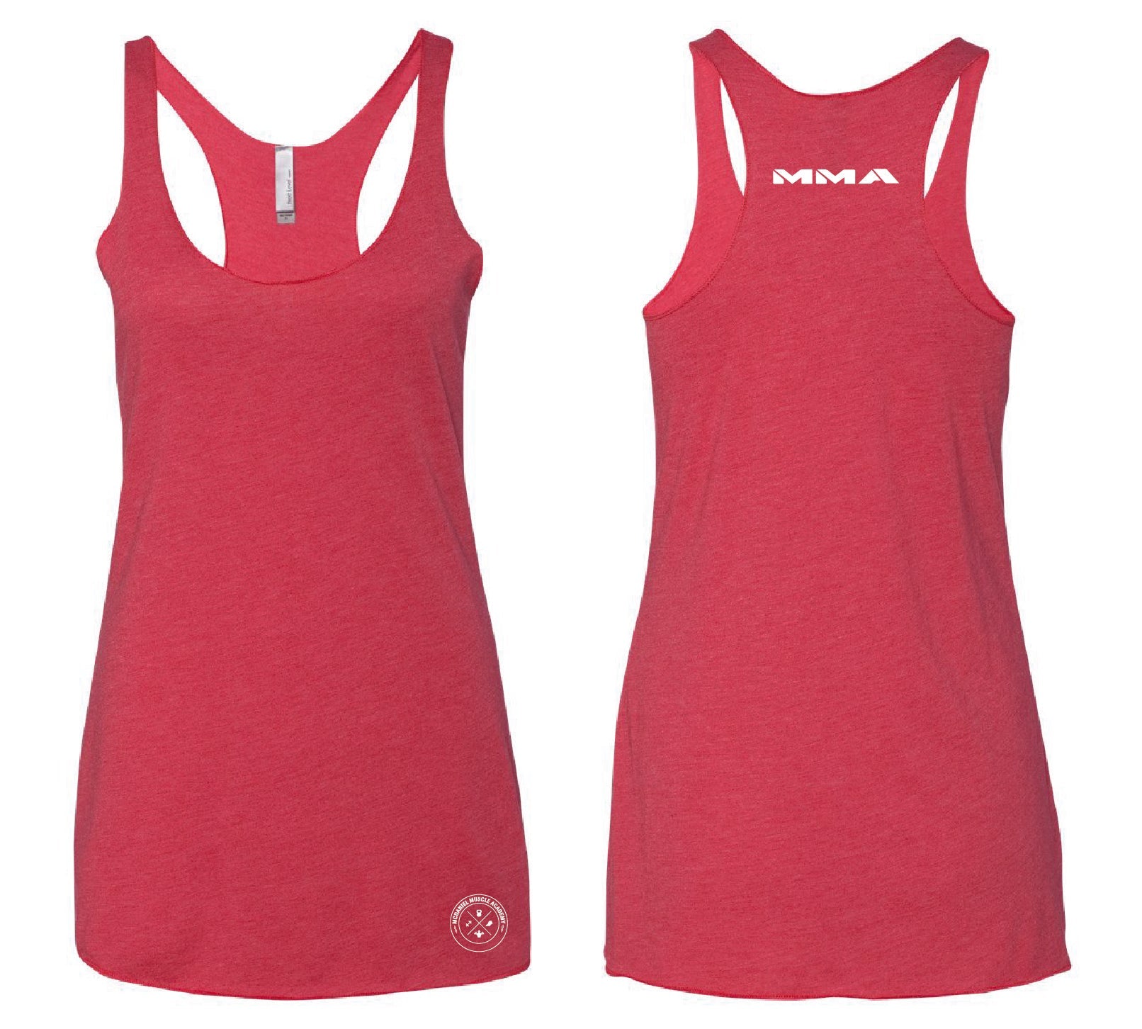 McDaniel Muscle Academy Triblend Racerback Tank - Mato & Hash