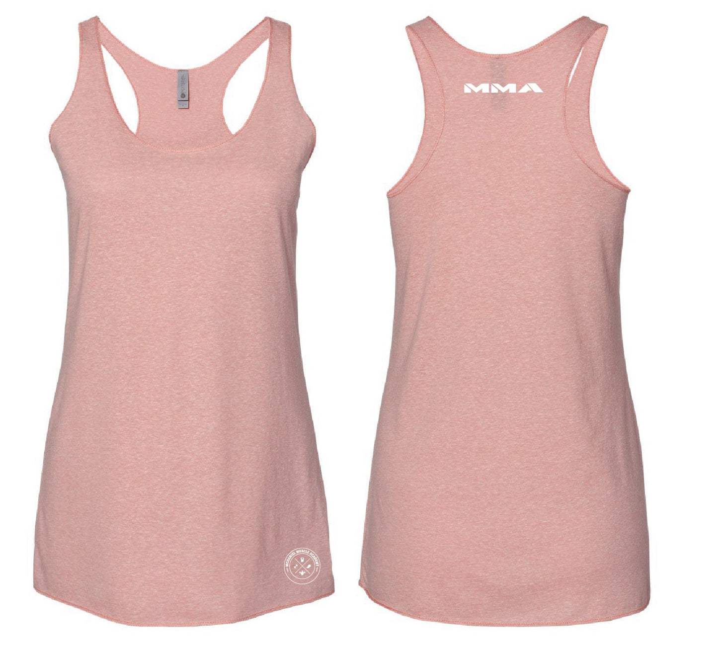 McDaniel Muscle Academy Triblend Racerback Tank - Mato & Hash