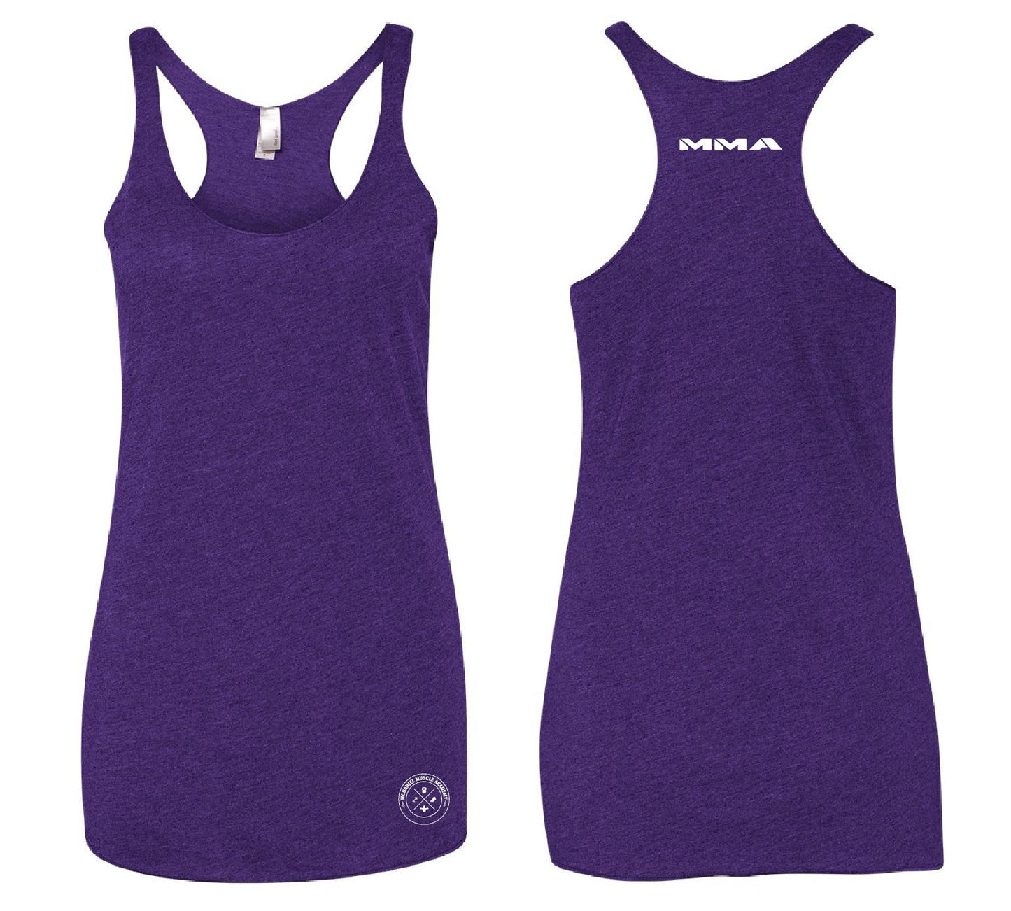 McDaniel Muscle Academy Triblend Racerback Tank - Mato & Hash