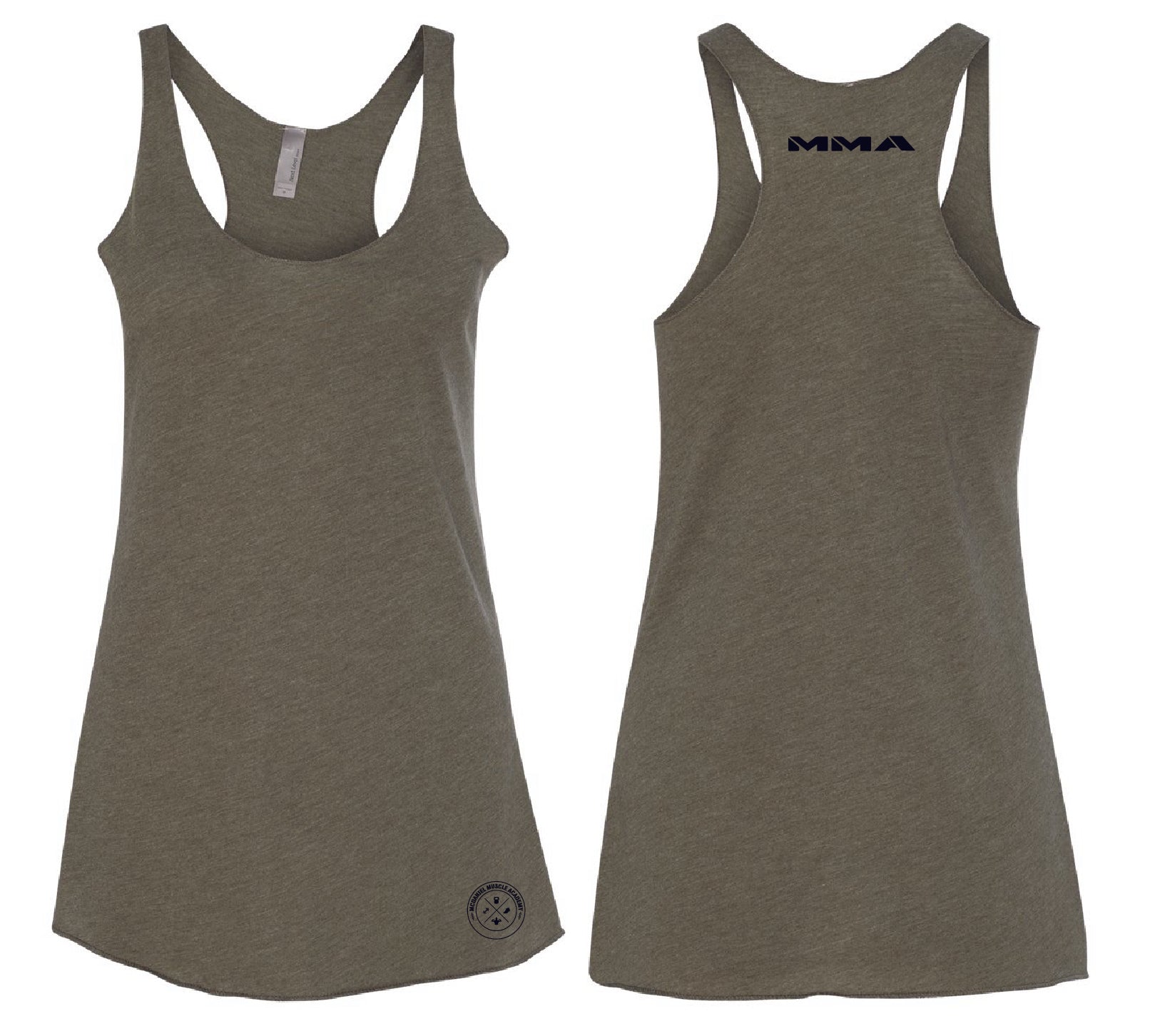McDaniel Muscle Academy Triblend Racerback Tank - Mato & Hash