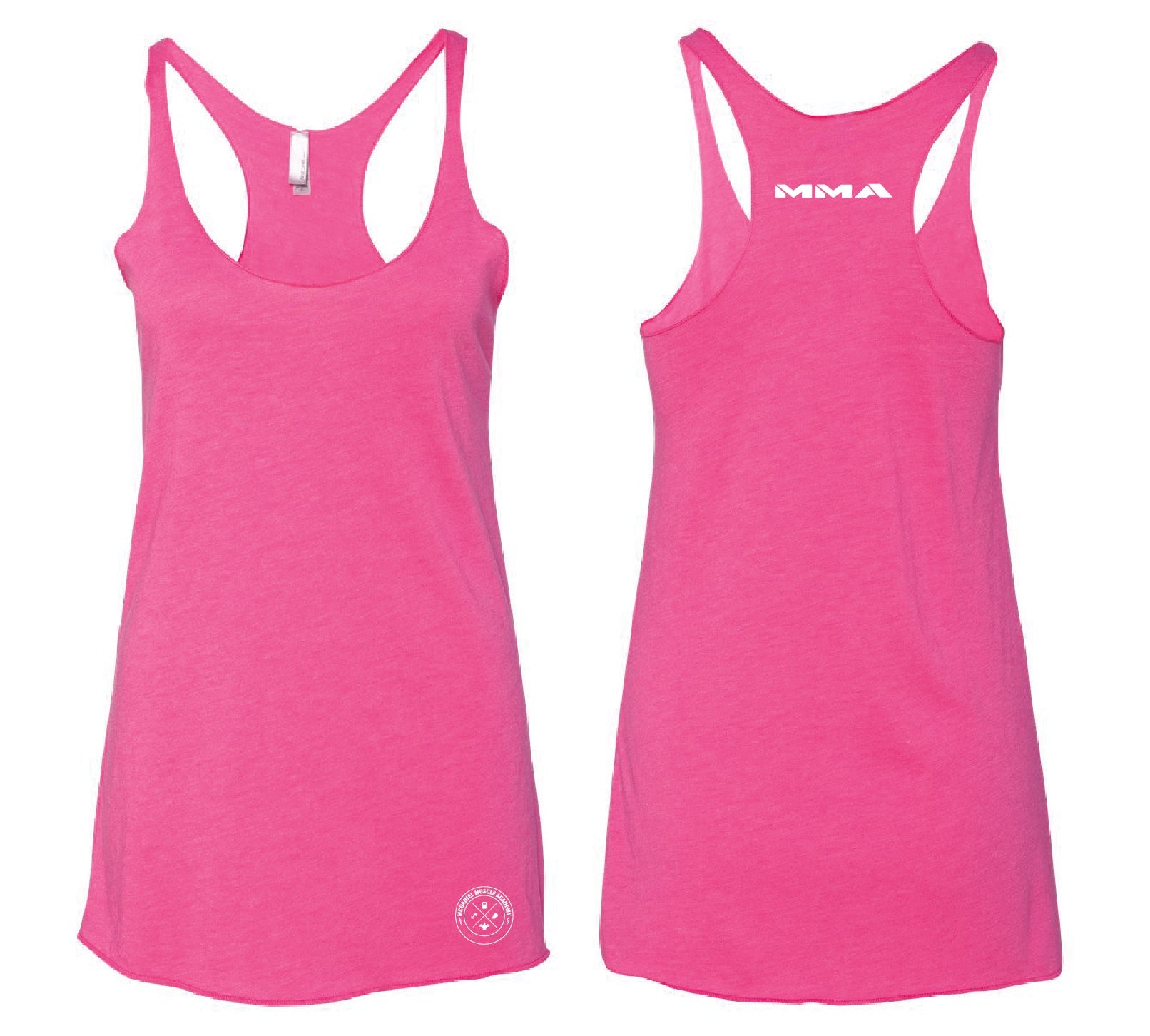 McDaniel Muscle Academy Triblend Racerback Tank - Mato & Hash