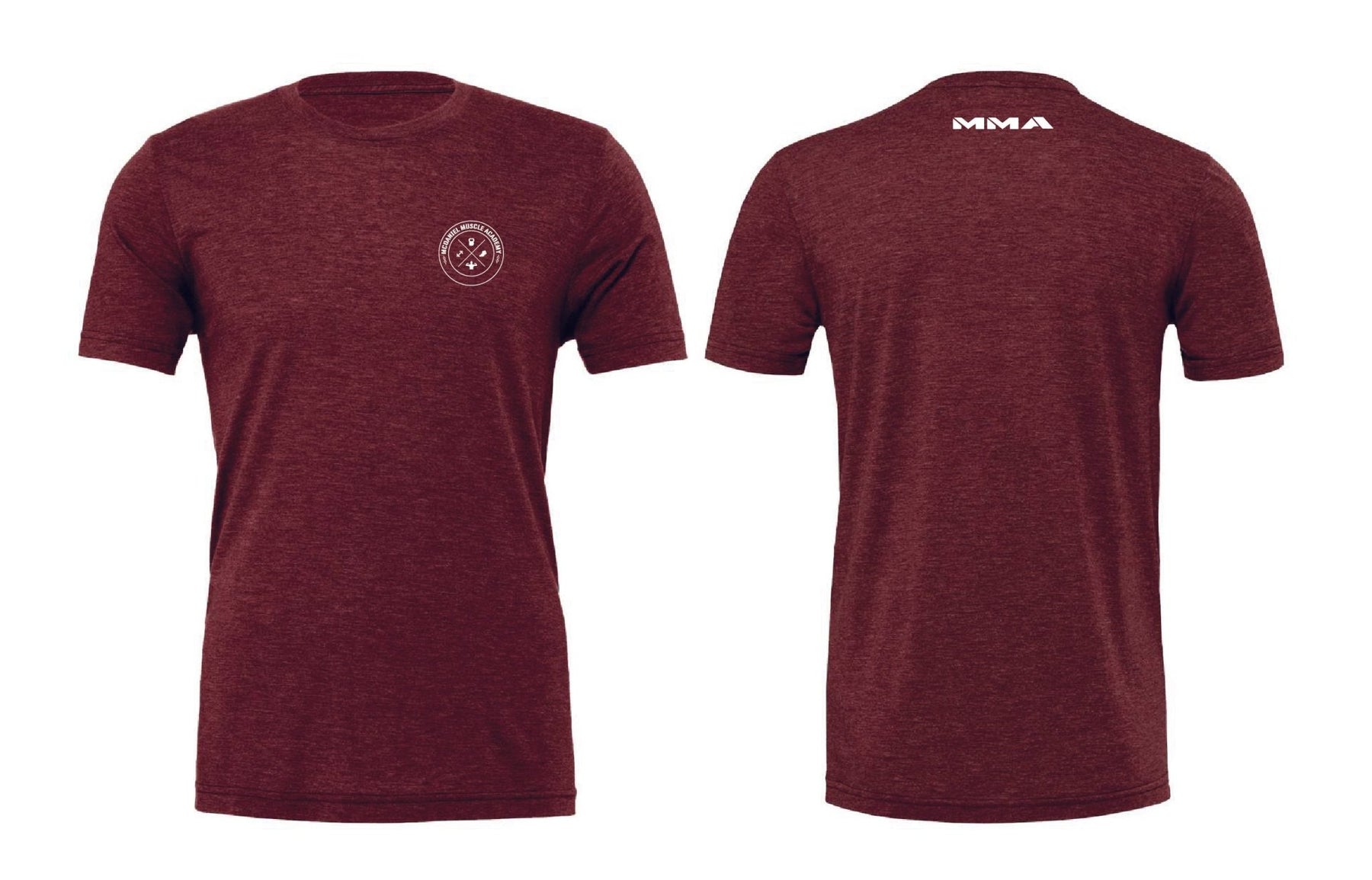 McDaniel Muscle Academy Triblend T-Shirt - Mato & Hash