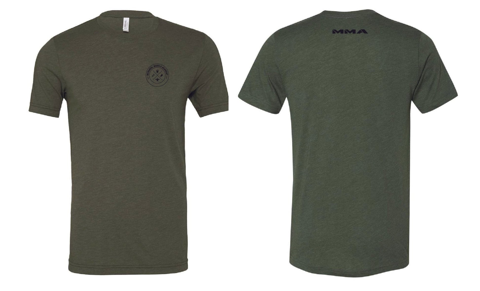 McDaniel Muscle Academy Triblend T-Shirt - Mato & Hash