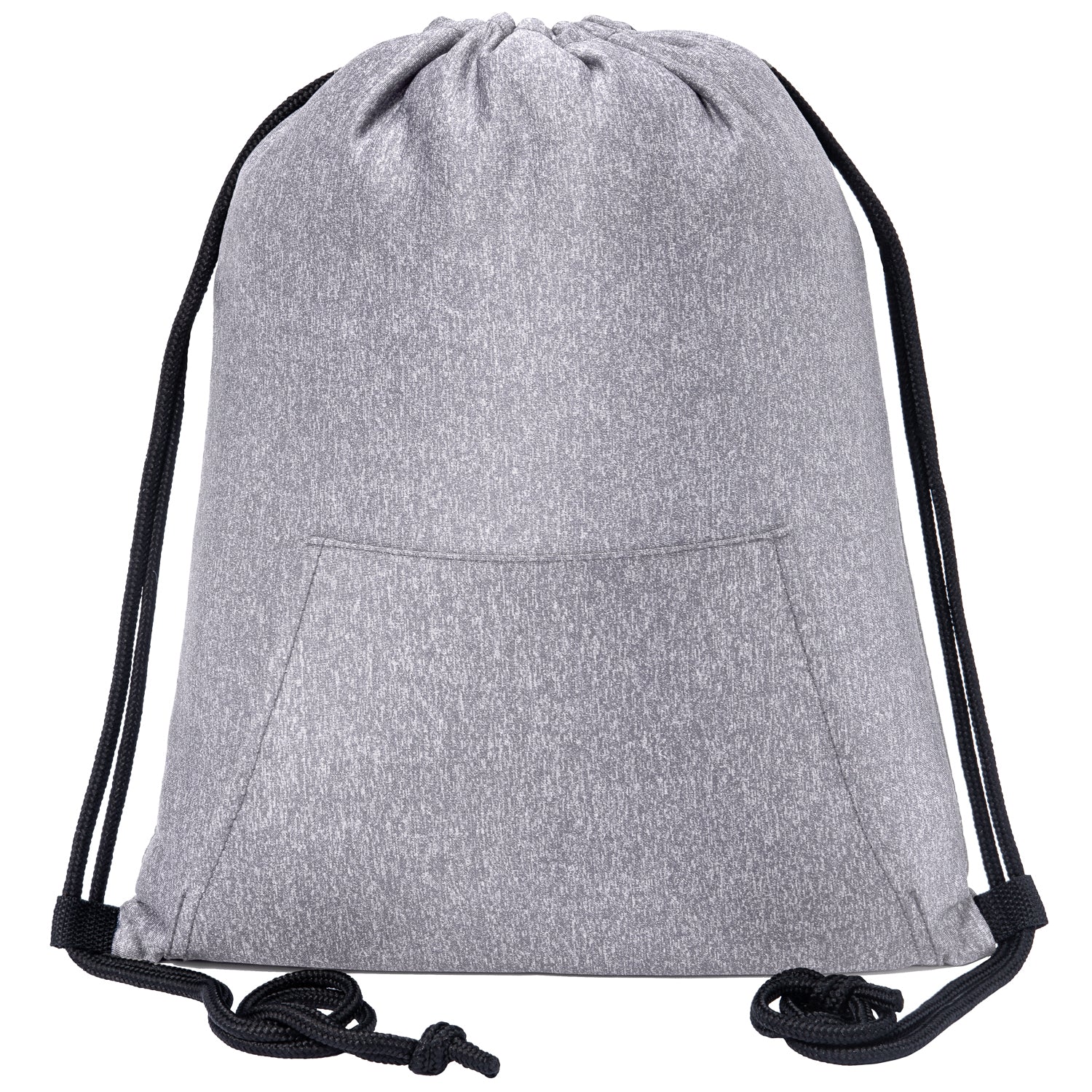 Mélange Drawstring Bag w/ Quick-Access Pocket - Mato & Hash