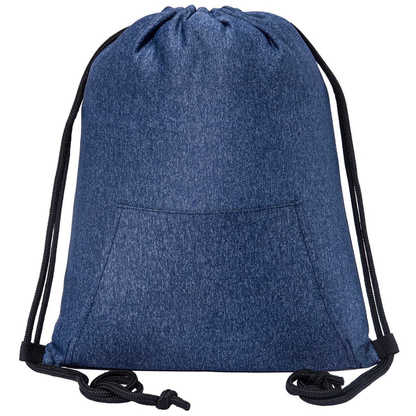 Mélange Drawstring Bag w/ Quick-Access Pocket - Mato & Hash