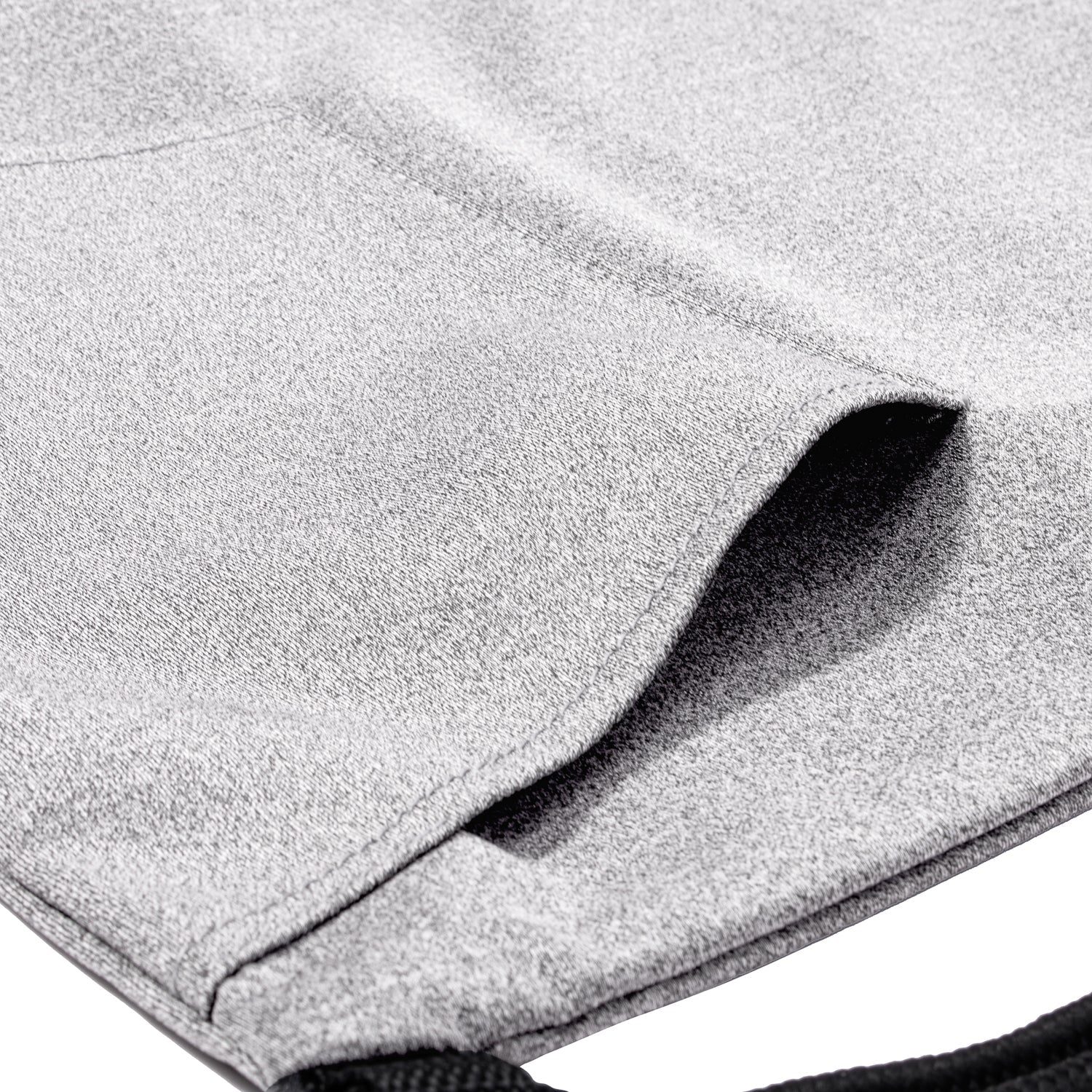 Mélange Drawstring Bag w/ Quick-Access Pocket - Mato & Hash