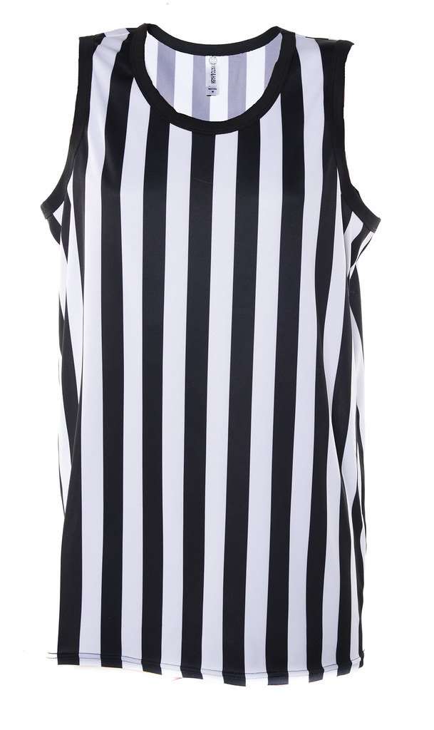 Men's Tank Top Referee Shirt For Costumes and Uniforms - Mato & Hash