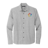 MERCER+METTLE™ Long Sleeve Stretch Woven Shirt Embroidery - Mato & Hash