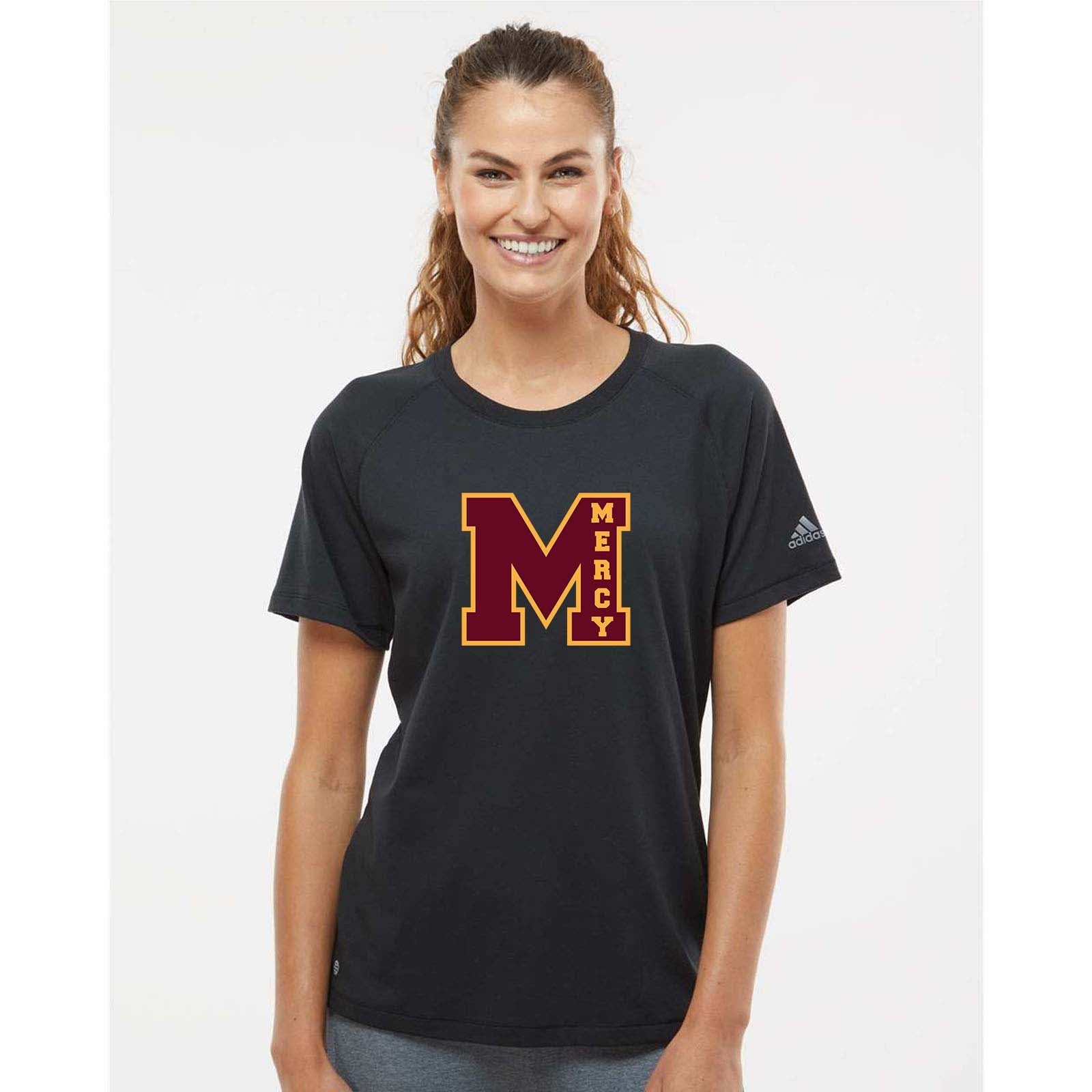 Mercy High School Adidas - Women's Blended T-Shirt Printed - Mato & Hash