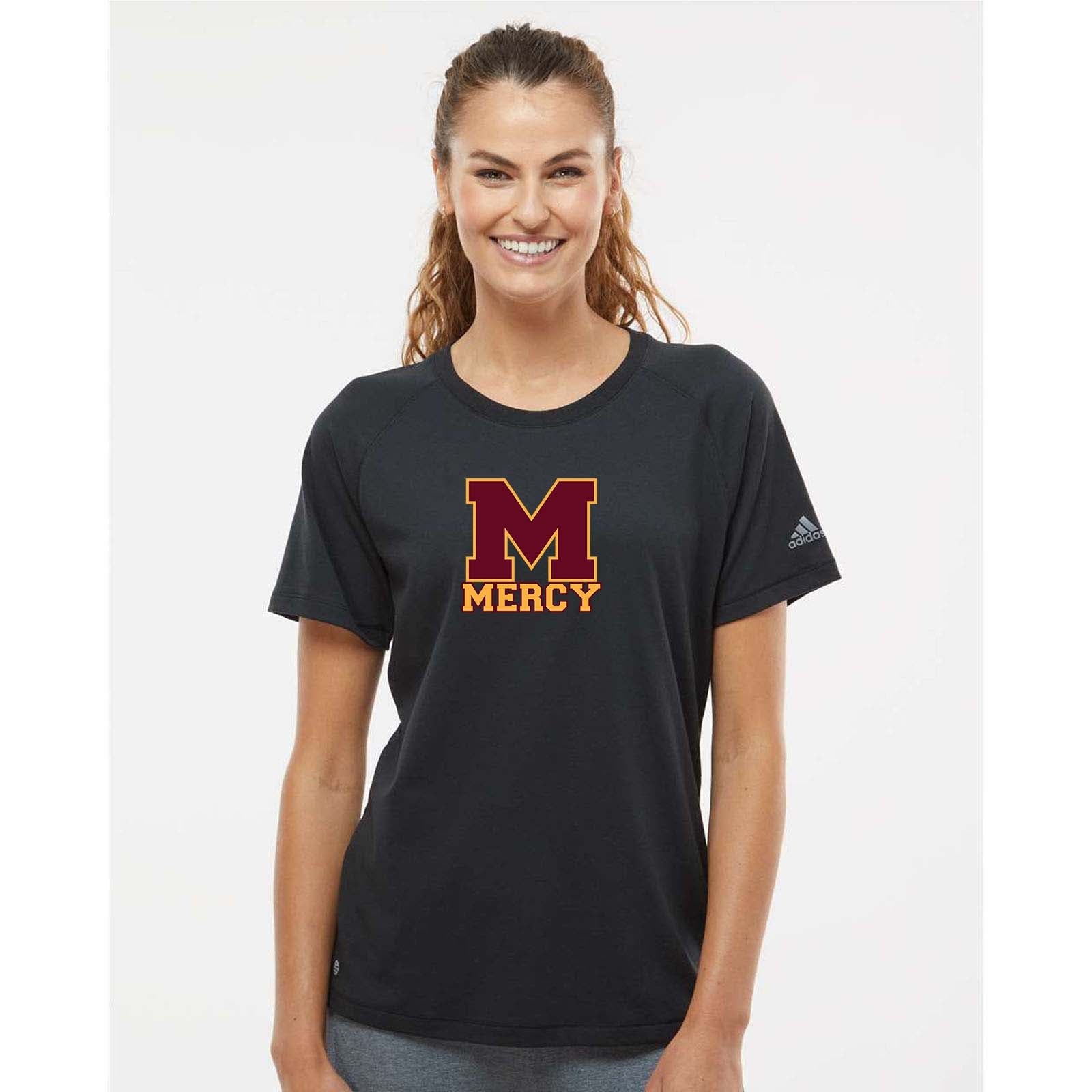 Mercy High School Adidas - Women's Blended T-Shirt Printed - Mato & Hash