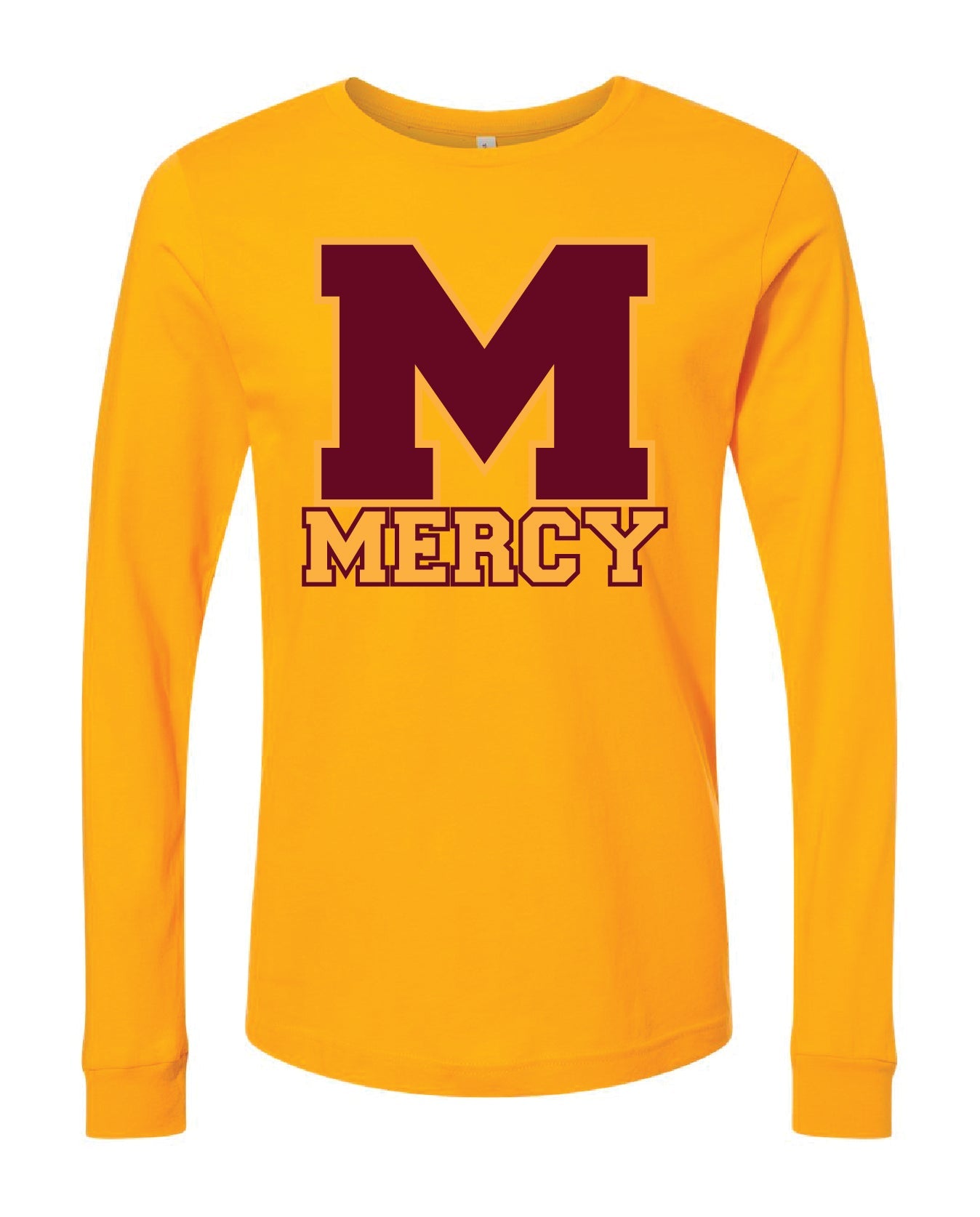 Mercy High School Bella Canvas Unisex Long Sleeve T-Shirt - Mato & Hash