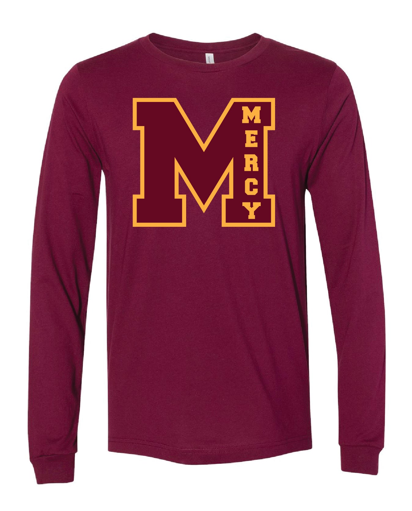 Mercy High School Bella Canvas Unisex Long Sleeve T-Shirt - Mato & Hash