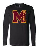 Mercy High School Bella Canvas Unisex Long Sleeve T-Shirt - Mato & Hash