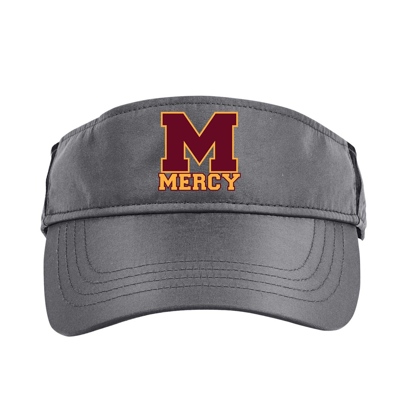 Mercy High School CORE365 Adult Drive Performance Visor - Mato & Hash