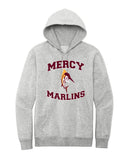 Mercy High School Cotton/Polyester Fleece Hooded Sweatshirt Embroidery - Mato & Hash