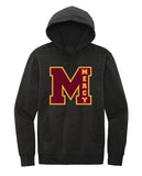 Mercy High School Cotton/Polyester Fleece Hooded Sweatshirt DTG