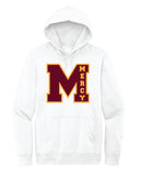 Mercy High School Cotton/Polyester Fleece Hooded Sweatshirt Embroidery - Mato & Hash