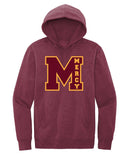 Mercy High School Cotton/Polyester Fleece Hooded Sweatshirt Embroidery - Mato & Hash