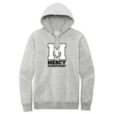 Mercy High School Crest Cotton/Polyester Fleece Hooded Sweatshirt DTG - Mato & Hash