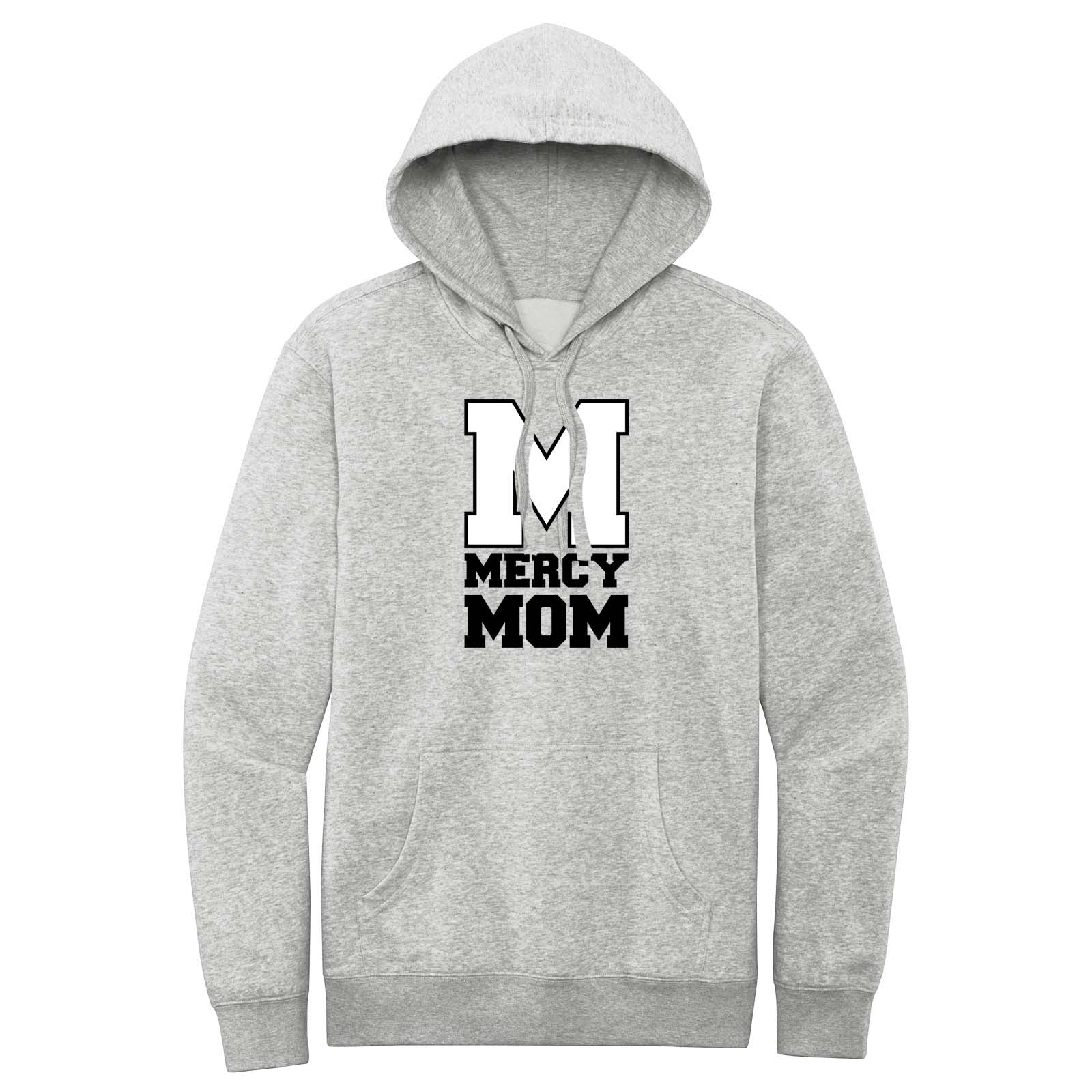 Mercy High School Crest Cotton/Polyester Fleece Hooded Sweatshirt DTG - Mato & Hash