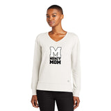 Mercy High School Crest OGIO Ladies Luuma Flex Long Sleeve V-Neck Printed