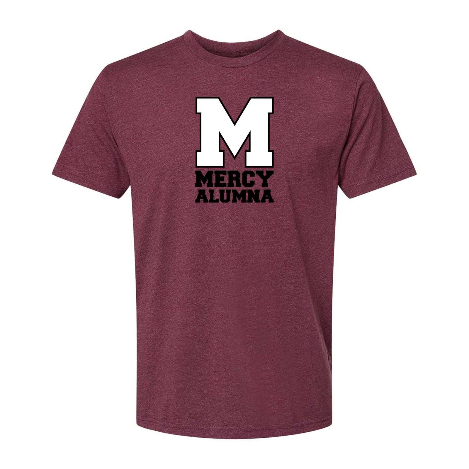 Mercy High School Crest Unisex Blended Comfort T-Shirt - Mato & Hash