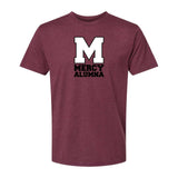 Mercy High School Crest Unisex Blended Comfort T-Shirt - Mato & Hash