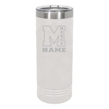 Mercy High School Custom Laser Engraved Name Polar Camel 22 oz. Skinny Tumbler - Mato & Hash