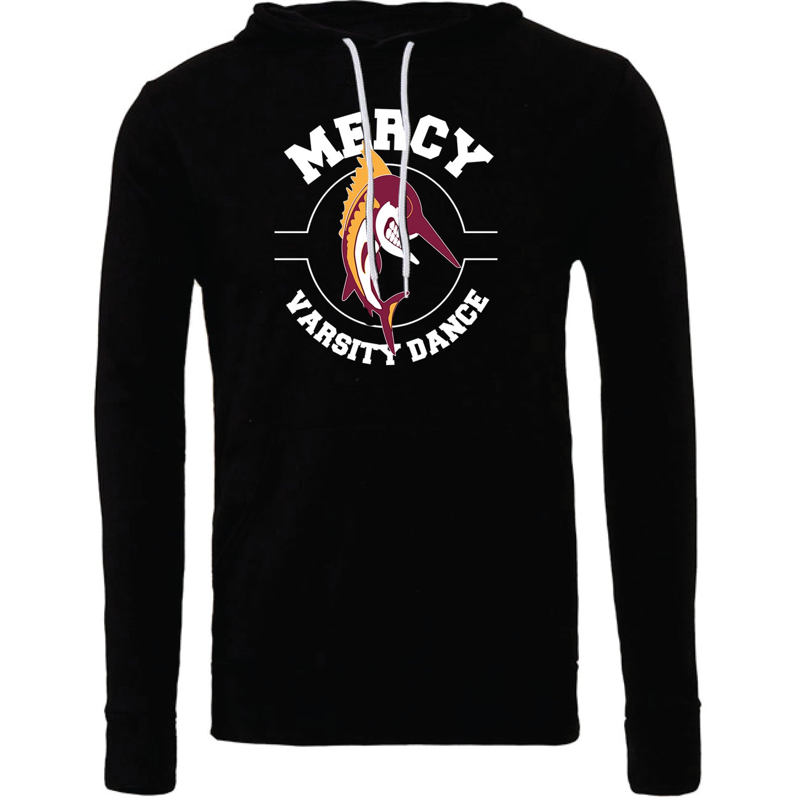 Mercy High School Dance Varsity Bella + Canvas Unisex Sponge Fleece Pullover Hoodie - Mato & Hash