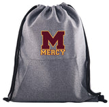 Mercy High School Drawstring Bag w/ Pocket Printed - Mato & Hash