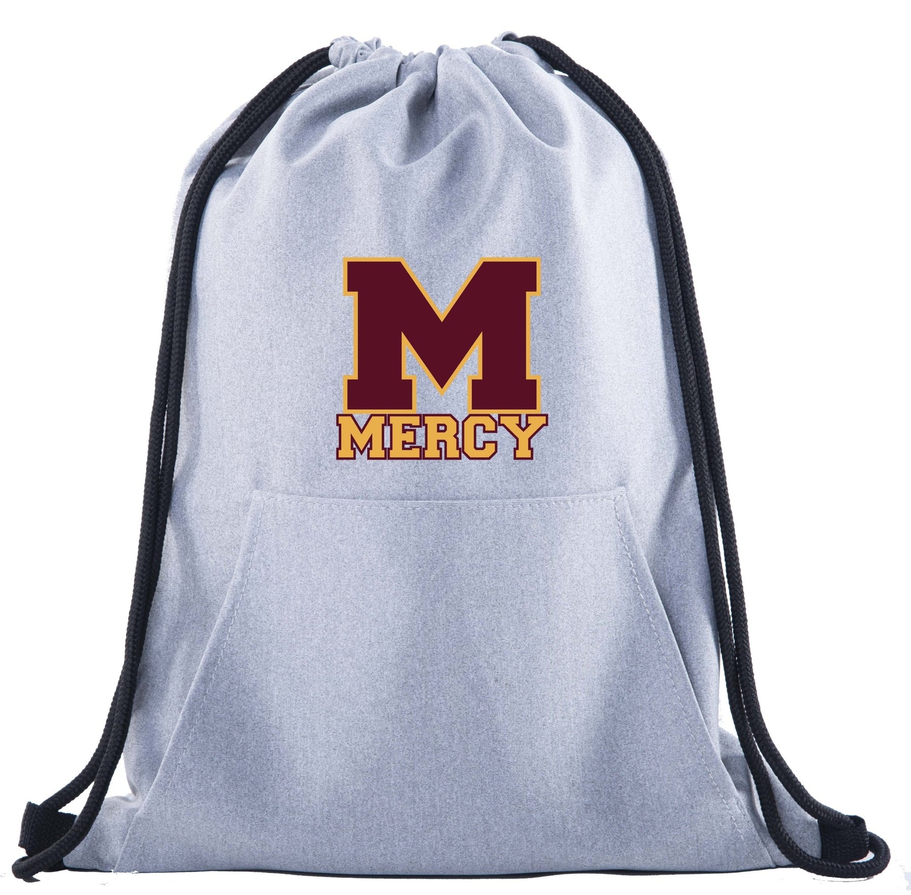 Mercy High School Drawstring Bag w/ Pocket Printed - Mato & Hash