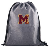 Mercy High School Drawstring Bag w/ Pocket Printed