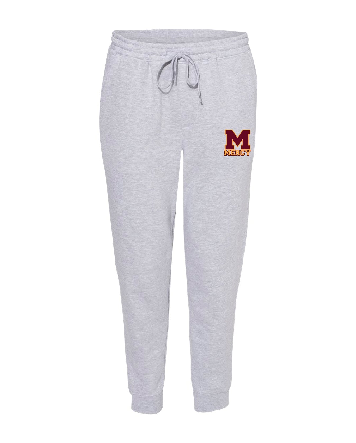 Mercy High School Independent Trading Co. Midweight Fleece Jogger Pants Embroidery - Mato & Hash