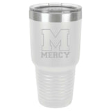 Mercy High School Laser Engraved Matte Tumbler 30 oz. - Mato & Hash