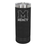 Mercy High School Laser Engraved Polar Camel 22 oz. Skinny Tumbler