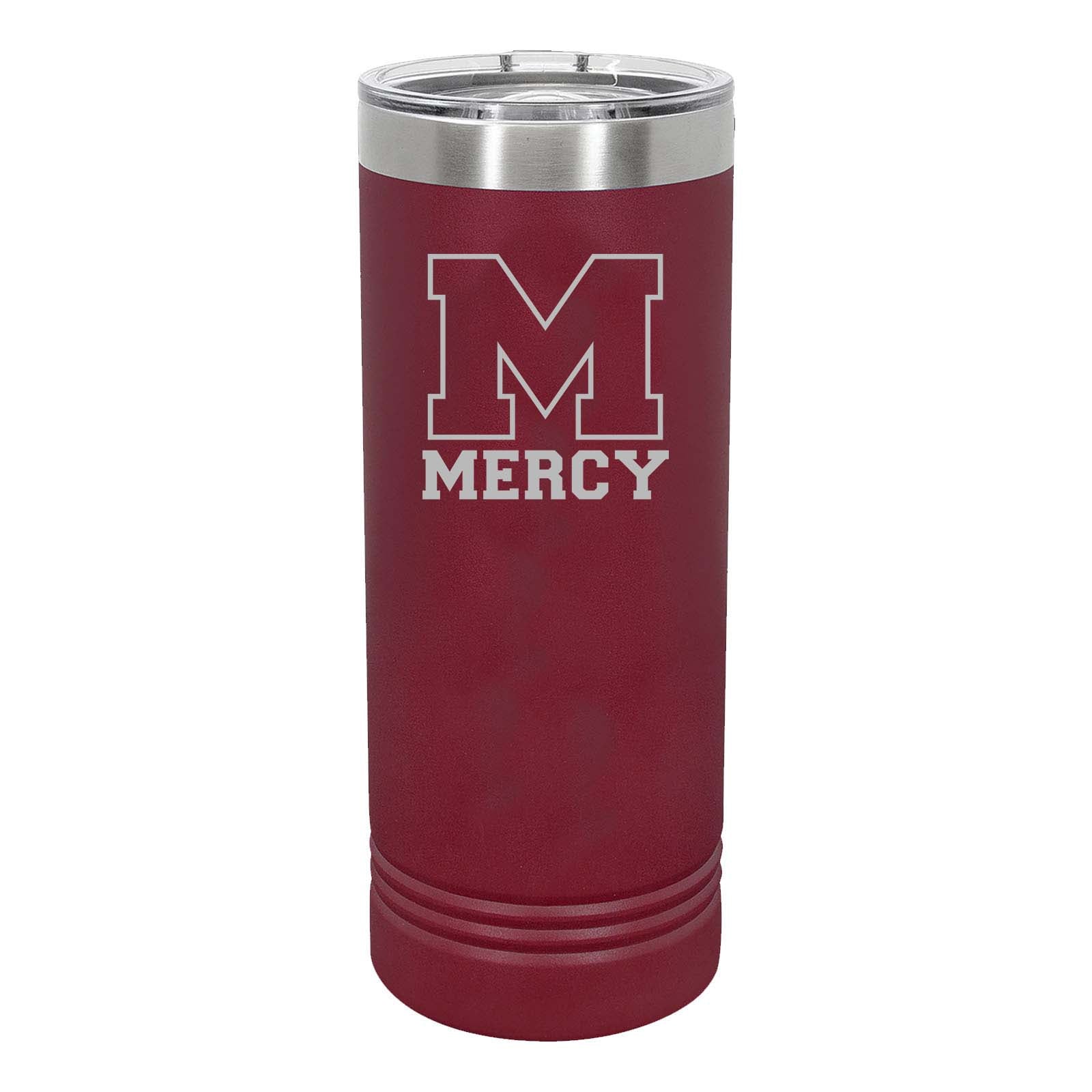 Mercy High School Laser Engraved Polar Camel 22 oz. Skinny Tumbler - Mato & Hash