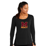 Mercy High School OGIO® Ladies Luuma Long Sleeve Tunic Embroidered - Mato & Hash