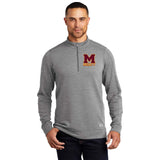 Mercy High School OGIO® Luuma 1/2-Zip Fleece Embroidery - Mato & Hash