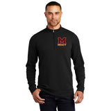 Mercy High School OGIO® Luuma 1/2-Zip Fleece Embroidery - Mato & Hash