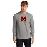 Mercy High School OGIO® Luuma Flex Long Sleeve Crew Embroidery - Mato & Hash