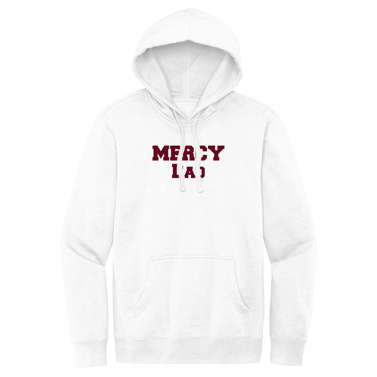 Mercy High School Spirit Cotton/Polyester Fleece Hooded Sweatshirt Printed - Mato & Hash