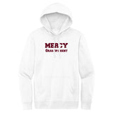 Mercy High School Spirit Cotton/Polyester Fleece Hooded Sweatshirt Printed - Mato & Hash