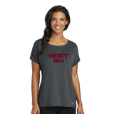 Mercy High School Spirit OGIO Ladies Luuma Cuffed Short Sleeve Printed - Mato & Hash