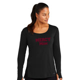 Mercy High School Spirit OGIO Ladies Luuma Long Sleeve Tunic Printed - Mato & Hash